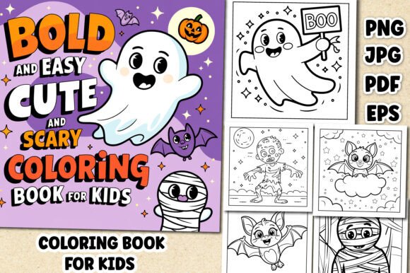 Bold Easy Cute and Scary Coloring Book: A Strategic Tool for Creativity and Engagement