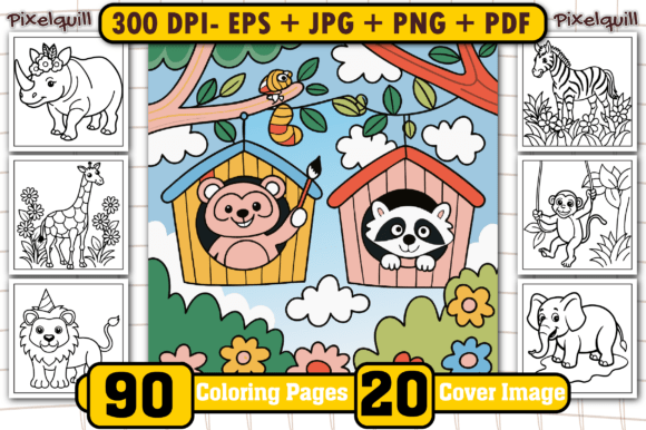 Cute Zoo Animals Coloring Book for Kids: A Strategic Tool for Creators and Educators