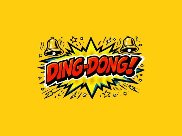 DING-DONG - PNG Transparent for Impactful Design