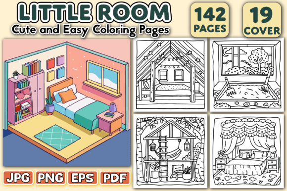 Little Room Coloring Pages Bold Easy