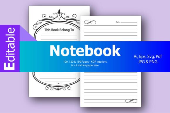 Notebook Editable File KDP Paperback: A Versatile Tool for Creators and Publishers